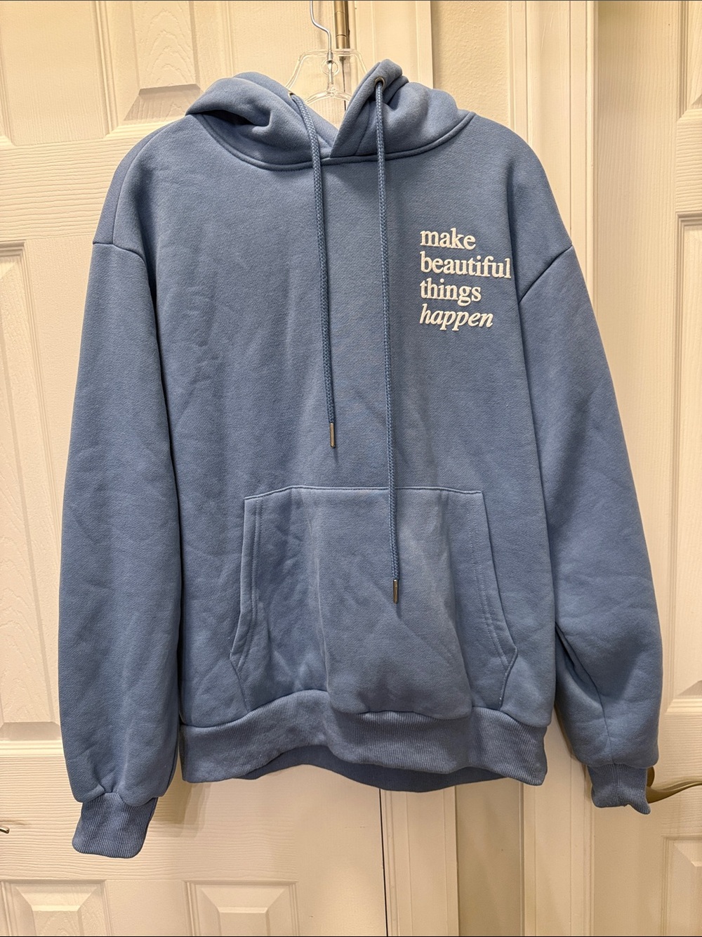 Altar'd State Blue 'Make Beautiful Things Happen' Pullover Hoodie